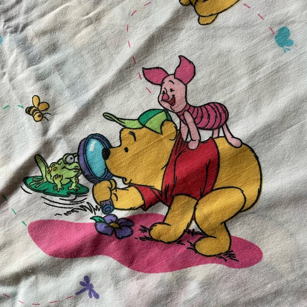 Disney Winnie the Pooh Double Flat Sheet - Picture 4 of 4